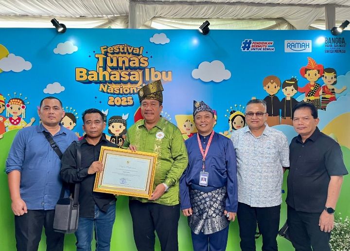 Bupati Asahan Terima Penghargaan Nasional dari Kementerian Pendidikan Dasar dan Menengah RI
