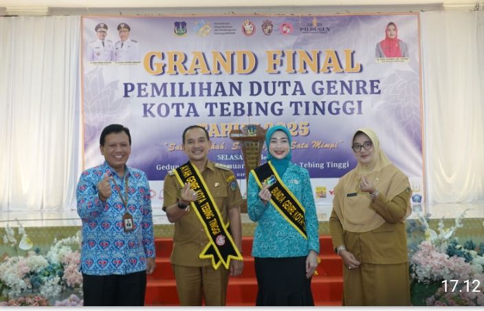 Wali Kota Buka Grand Final Duta Genre T. Tinggi 2025