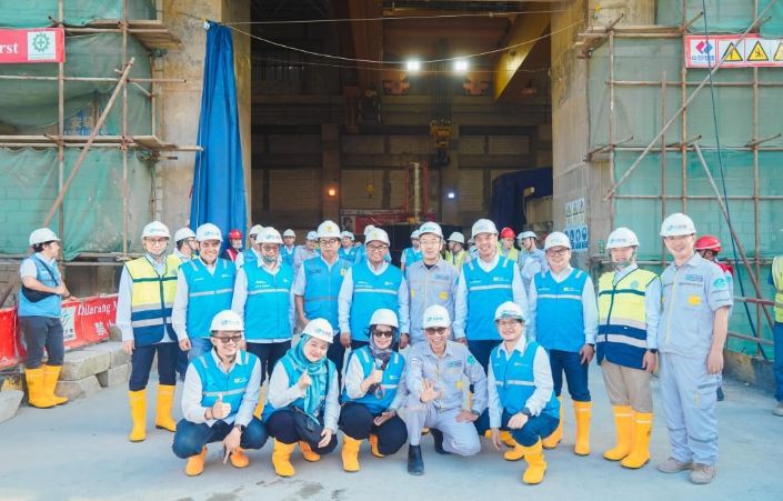 Dukung Transisi Energi, PLN UIP SBU Lakukan Site Visit ke PLTA Batang Toru Berkapasitas 510 MW