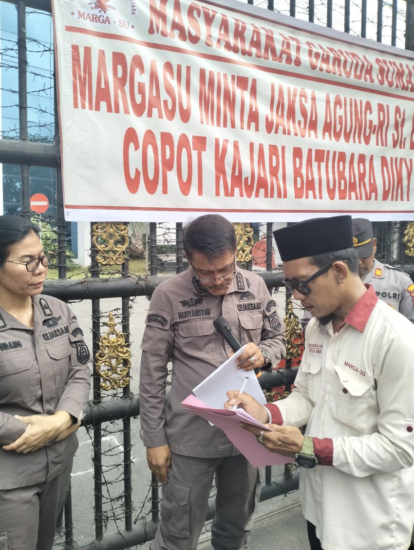 MARGASU Minta Jaksa Agung Copot Kajari Batubara Terkait OTT 2 Pejabat Dinas Pendidikan Sumut
