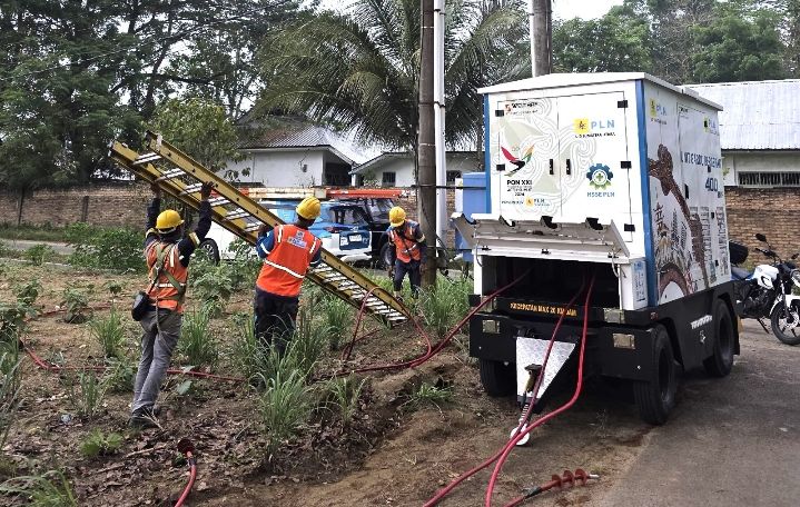PLN UP3 Lubuk Pakam Siaga Personel