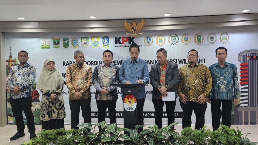 Rico Waas Ikuti Rakor Penguatan Sinergi Kolaborasi KPK dan Pemerintah Daerah Dalam Pemberantasan Korupsi