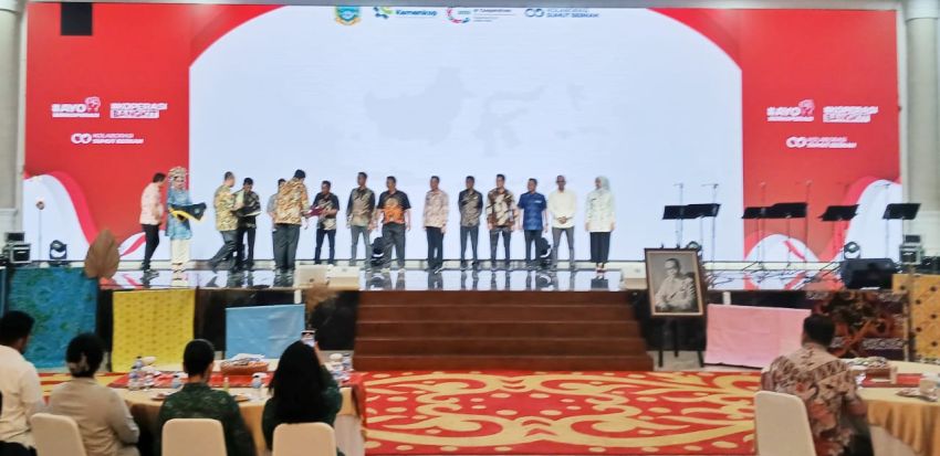 Wabup Simalungun Hadiri Sosialisasi Pembentukan Koperasi Desa/Kelurahan Merah Putih