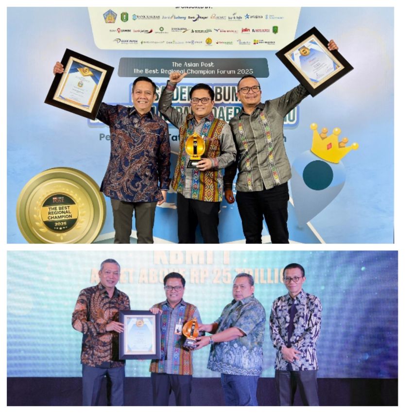 Pemprov Sumut Raih "The Best Region 2025" dan Bank Sumut Capai Predikat “Financial Regional Champion 2025” dari The Asian Post