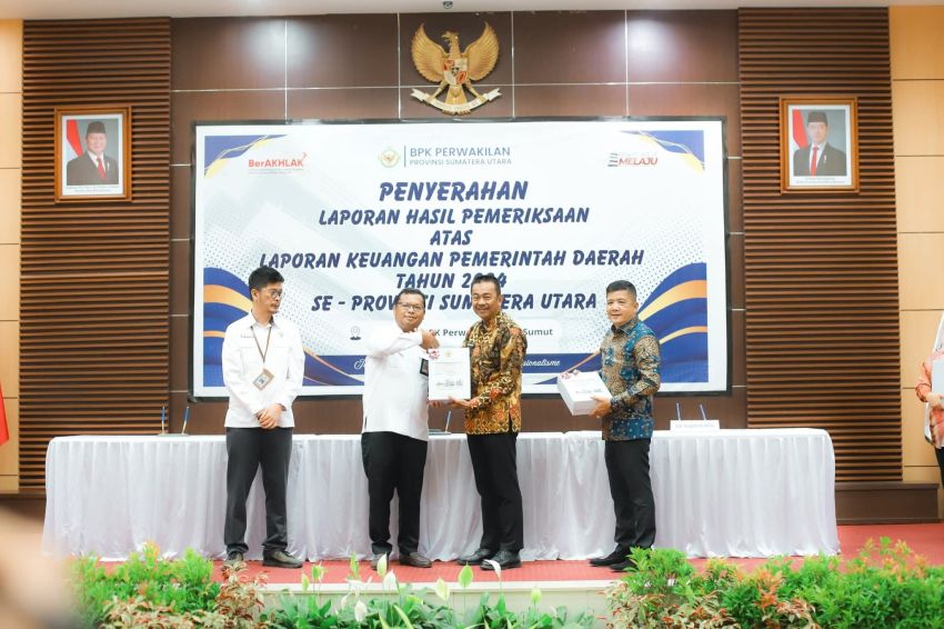 3 Kali Berturut Pemkab Madina Raih Opini WTP dari BPK