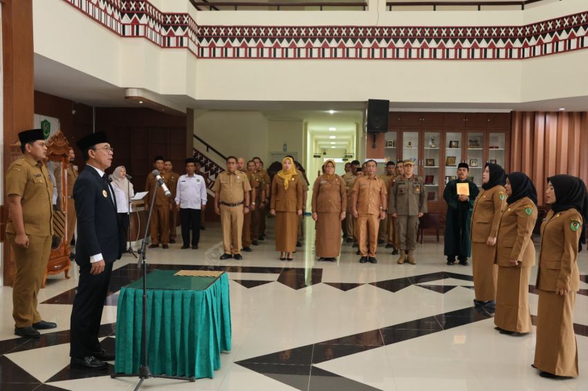 Lima Kepsek Dilantik Gus Irawan Pasaribu,"Siapkan Generasi Unggul"