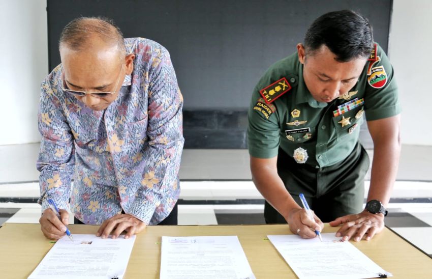Pembangunan infrastruktur jalan dan jembatan, Bupati Simalungun MoU dengan Dandim 0207/Sml