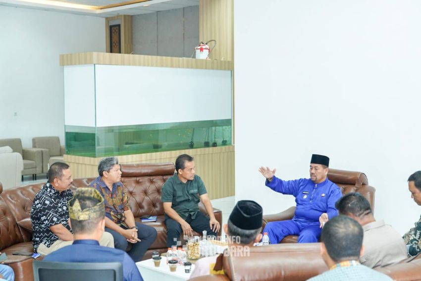 Bupati Batu Bara Terima Audiensi PT Pelindo, Bahas Kolaborasi Pengembangan Wisata Kerang