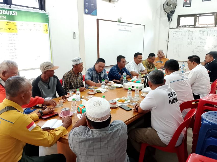 Silaturahmi KUD Pasar Baru ke PTPN IV Madina: Komitmen Baru Tingkatkan Produksi dan Kesejahteraan Petani Plasma