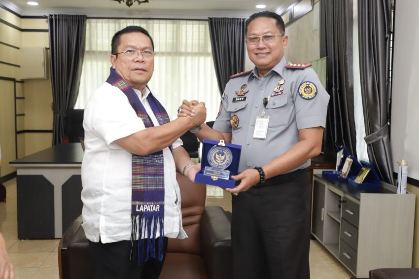 Wali Kota menerima audiensi Kalapas Kelas IIA dalam Rangka karya kerajinan Warga Binaan