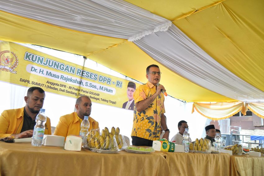 Musa Rajekshah Serap Aspirasi Warga Medan Denai, Soroti Masalah Kesehatan dan Infrastruktur