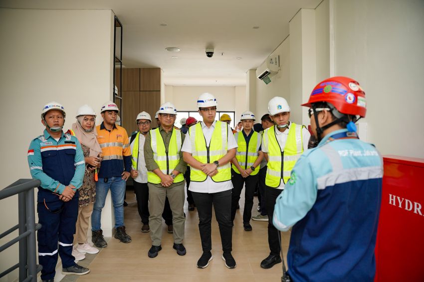 Ingin Temukan Pola Terbaik Penanganan Sampah, Rico Waas Kunjungi RDF Plant Rorotan