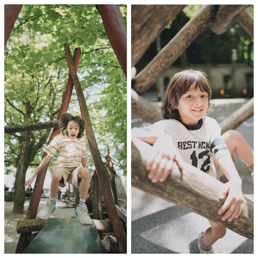 Serba Nyaman dan Stylish Saat Liburan, UNIQLO KIDS Bikin Gaya Selebriti Ibu dan Anak Makin Kompak
