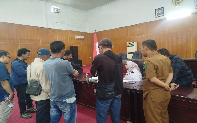 Wartawan Padangsidimpuan Demo! Desak Kadis Kominfo Di Evaluasi Diduga Banyak Rekayasa dan Tak Transparan