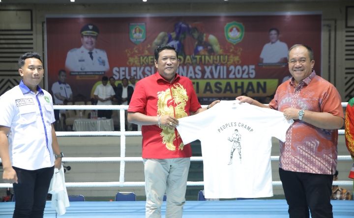 Bupati Asahan Hadir Di Pagelaran Kejurda Tinju Seleksi PON XVII 2025