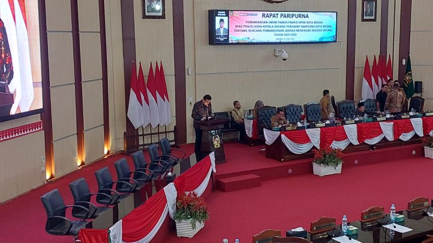 Fraksi PSI DPRD Medan Soroti dan Sampaikan Saran Terhadap Ranperda RPJMD 2025-2029