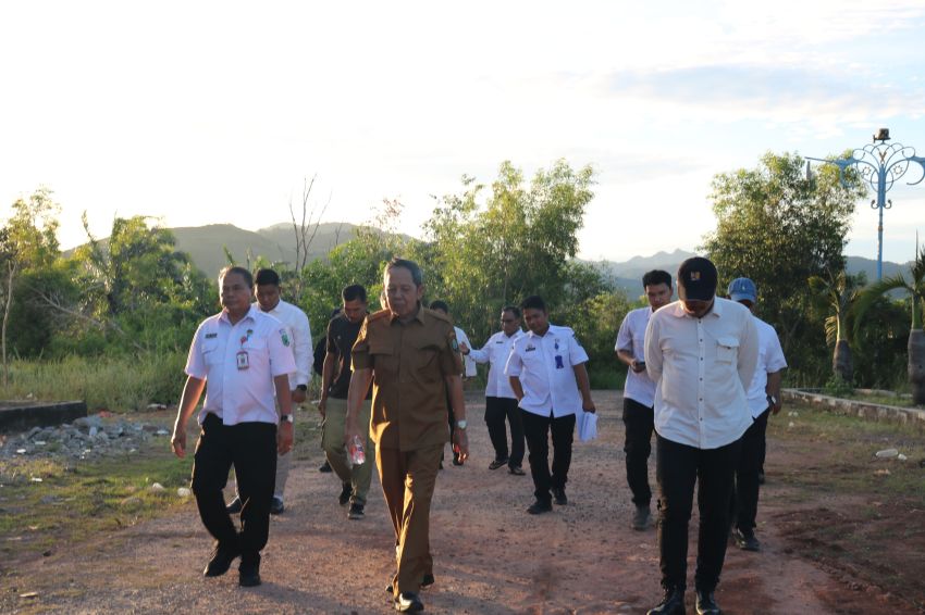 Wabup Paluta Tinjau Lahan Sekolah Rakyat,Basri Harahap : Pendidikan Gratis untuk Anak Kurang Mampu Siap Terwujud