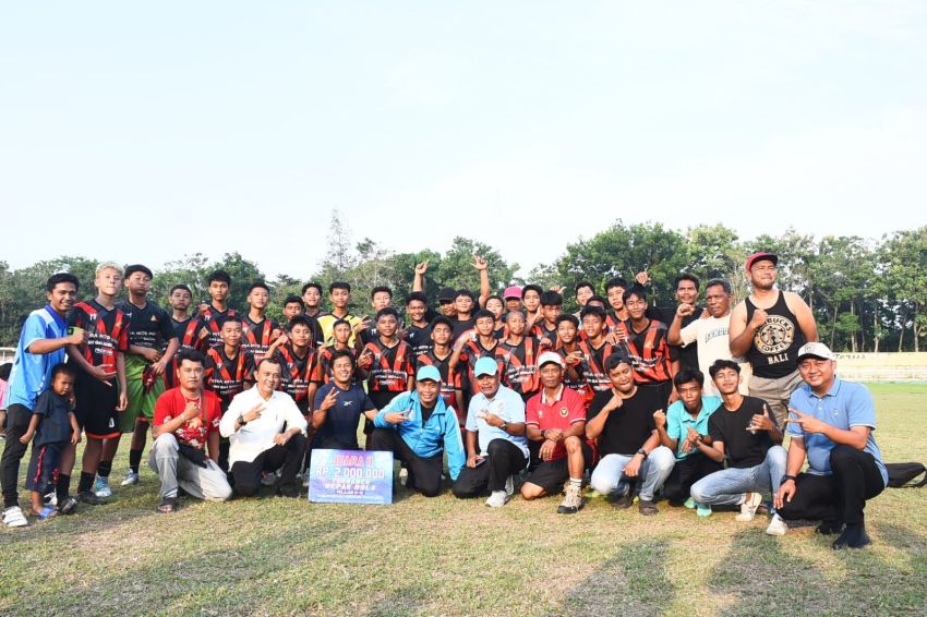 Kualanamu FC, PSP Purwo & PSDS Jadi Juara Turnamen Sepak Bola Hari Jadi ke-79 Deli Serdang