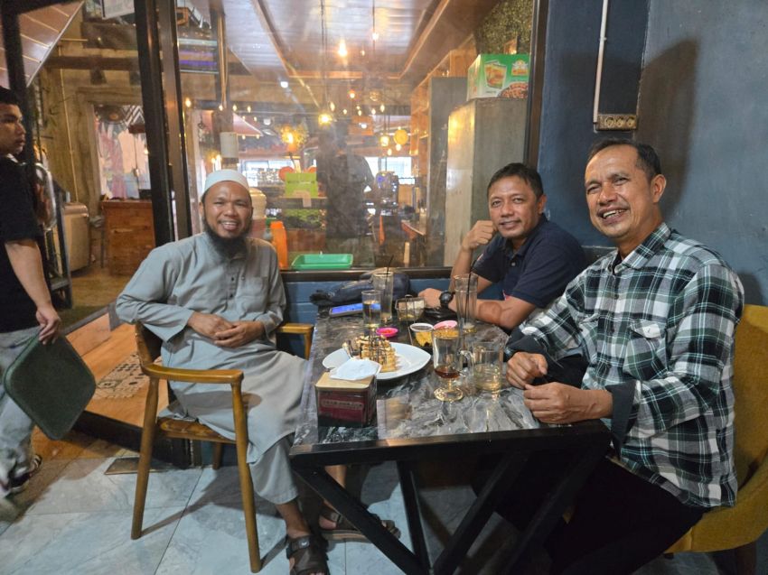 Ketum H Sobirin Harahap Ngopi Bareng dan Silaturahmi Bersama Pengurus DPP HMTI, Ikrimah Hamidy Lubis