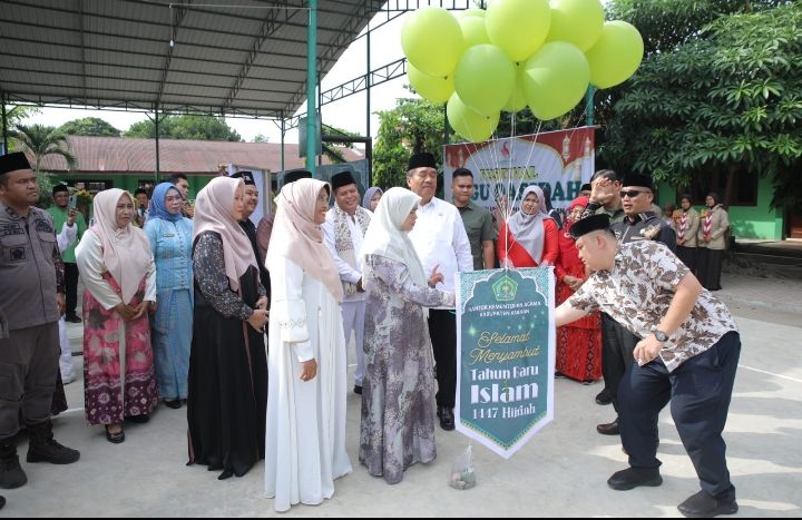 Bupati Asahan Hadiri Peringatan Tahun Baru Islam 1447 H di Kemenag Kabupaten Asahan