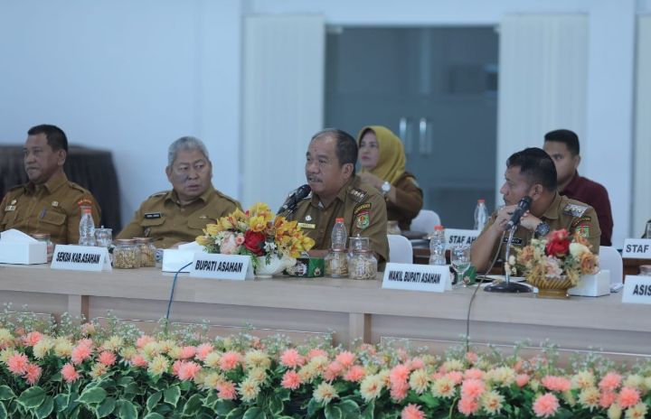 Bupati Asahan Buka Rapat Koordinasi Pemerintahan Bulan Juni 2025