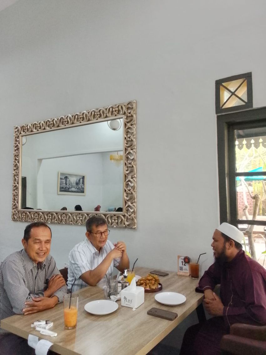 Silaturahmi DPP HMTI dengan Tokoh Nasional Doli Sinomba Siregar: Dorong Kemandirian Wadah Tabagsel