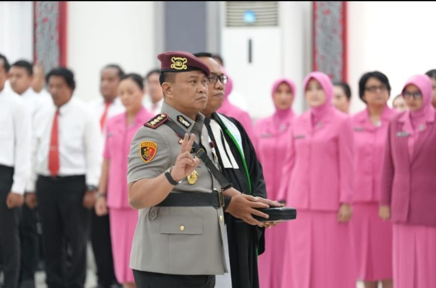 Kombes Pol Ricko Taruna Mauruh Resmi Jabat Direktur Reskrimum Polda Sumut