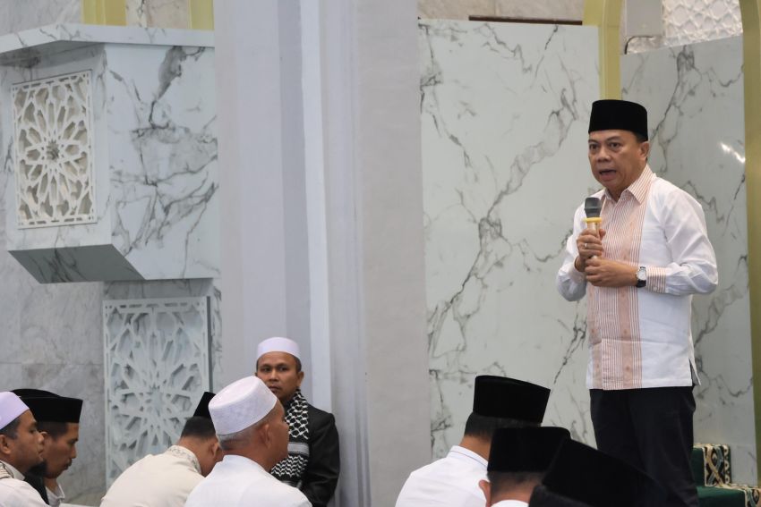 Shalat Idul Adha di Mesjid Syahrun Nur, Ja'far Syahbudin : Momentum Pengorbanan dan Keikhlasan Sejati