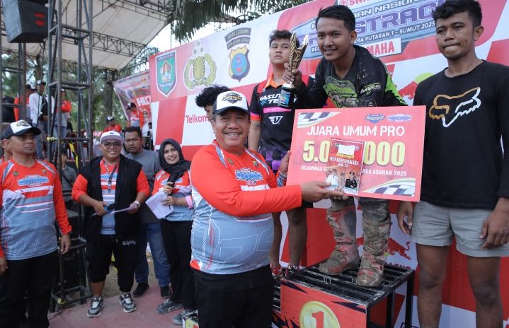 Kejurnas Grasstrack 2025 Sukses, Bupati Asahan Ingin Berkelanjutan
