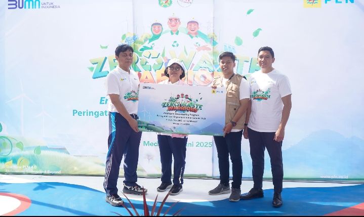 PLN UIP SBU Gelar Aksi Zero Waste Warriors Peringati Hari Lingkungan Hidup Sedunia 2025