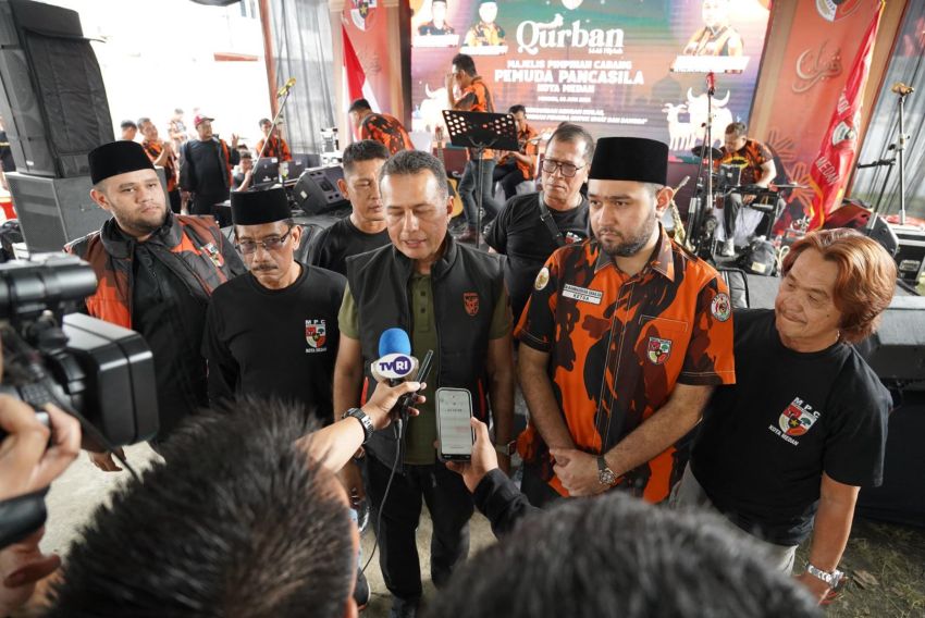 Pemuda Pancasila Lahir karena Negara, Golkar Sumut dan PP Medan Salurkan 33 Hewan Qurban