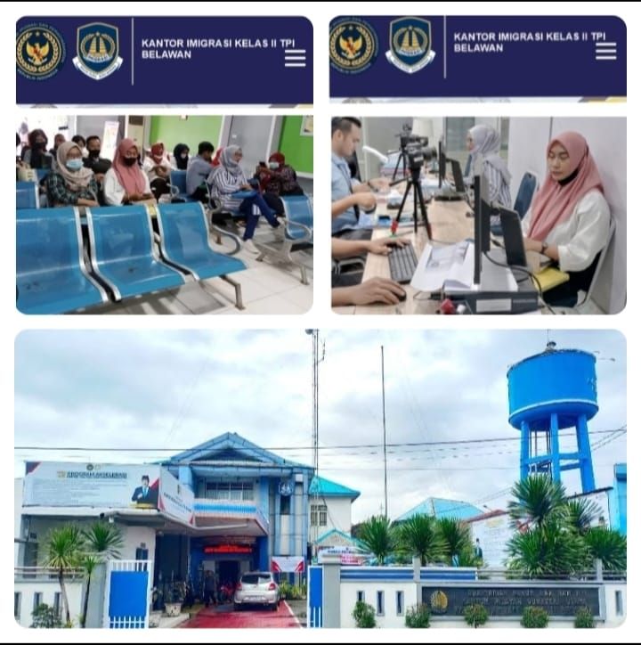 Imigrasi Kelas II TPI Belawan Komit Berikan Layanan Prima