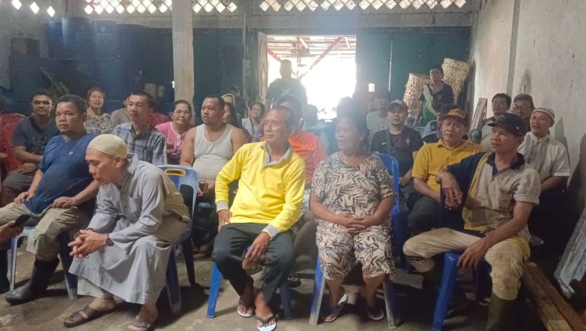 Pedagan Pasar Akik Tuntut Janji PUD Pasar dan Dukung Pembangunan Pembatas Pasar Akik dan Sukaramai.