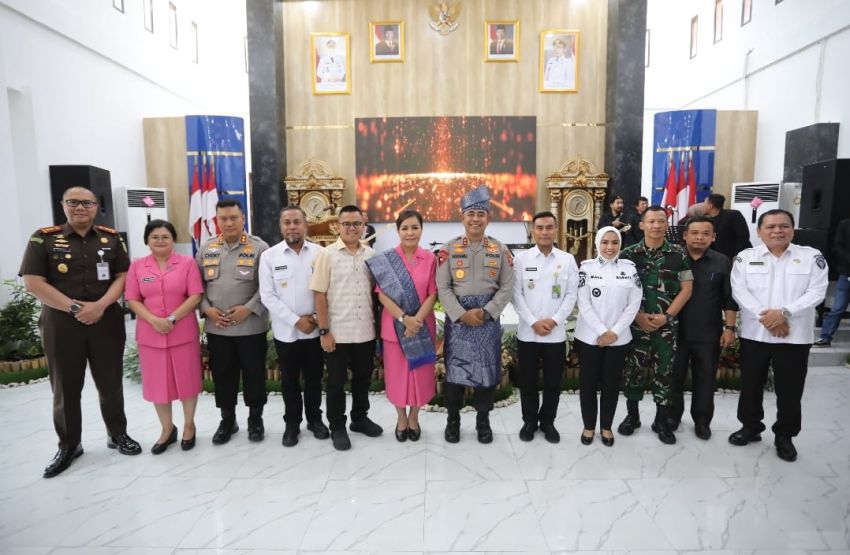 Kapolda Sumut Kunjungi Polres Labuhanbatu, Tekankan Profesionalisme dan Dedikasi Pelayanan Publik