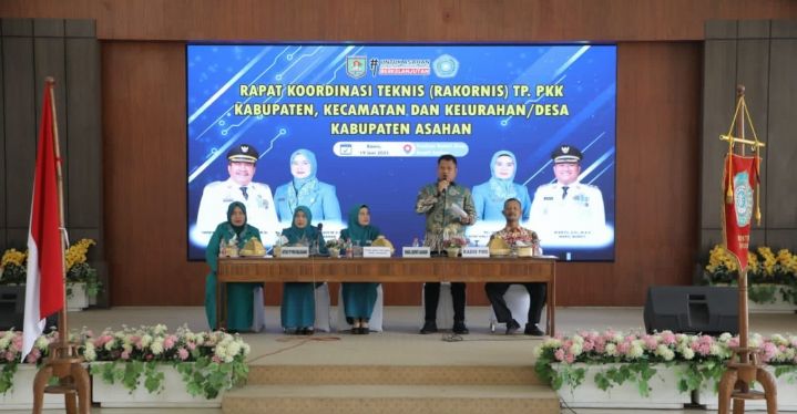 Wakil Bupati Asahan Hadiri Pelantikan PKK Kecamatan Kelurahan/Desa