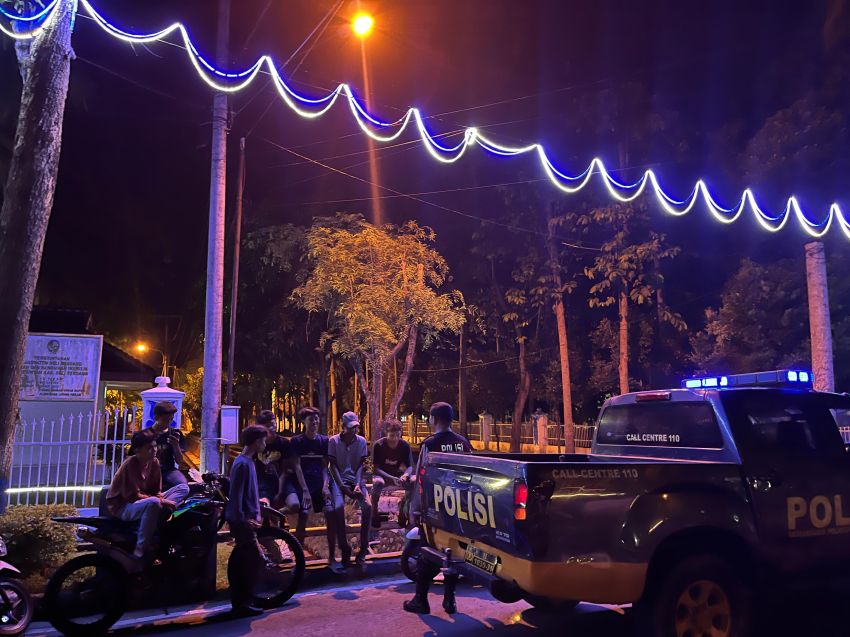 Jajaran Polresta Deli Serdang Rutin Laksanakan Patroli dan Sampaikan Langsung Himbauan Kamtibmas kepada Masyarakat