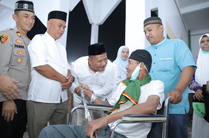 Pemkab Asahan Sambut Kedatangan Jamaah Haji dengan Penuh Haru