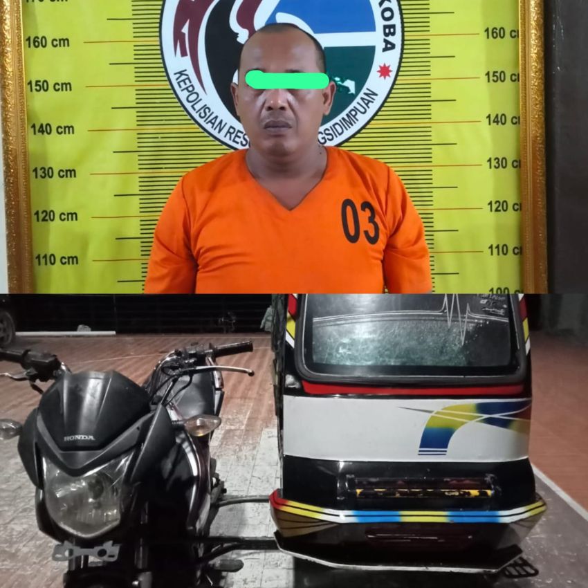 Residivis Ganja Dibekuk Satresnarkoba Polres Padangsidimpuan,Barbut di Sembunyikan di Becak