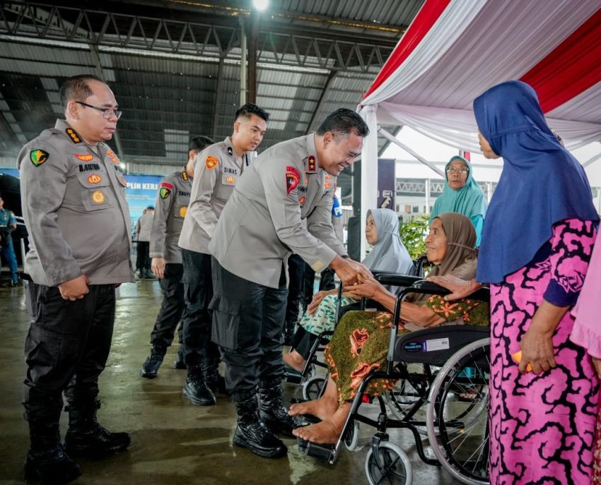 Sambut HUT Bhayangkara ke-79, Polda Sumut Gelar Bakti Kesehatan dan Sosial untuk 2.000 Warga Belawan