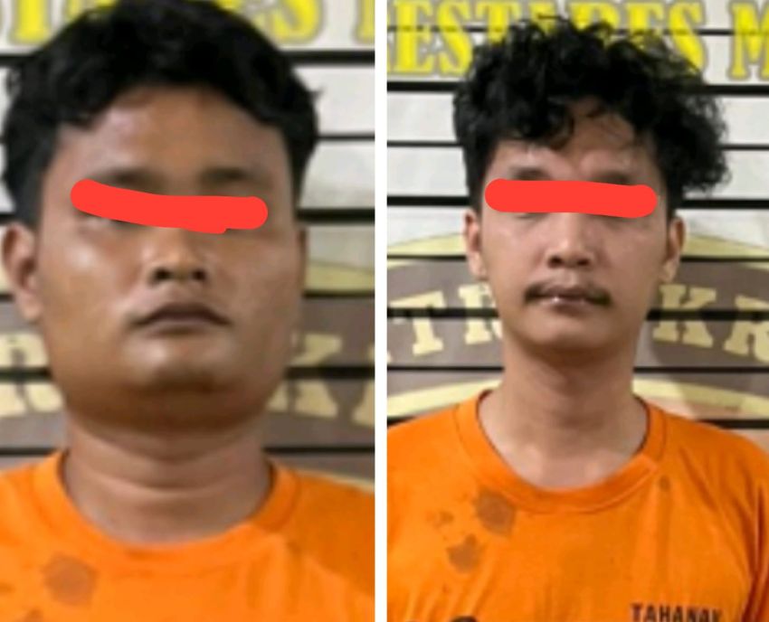 Viral di Medsos Dua Perampas HP Penjaga Warung Ditangkap Polsek Medan Tembung