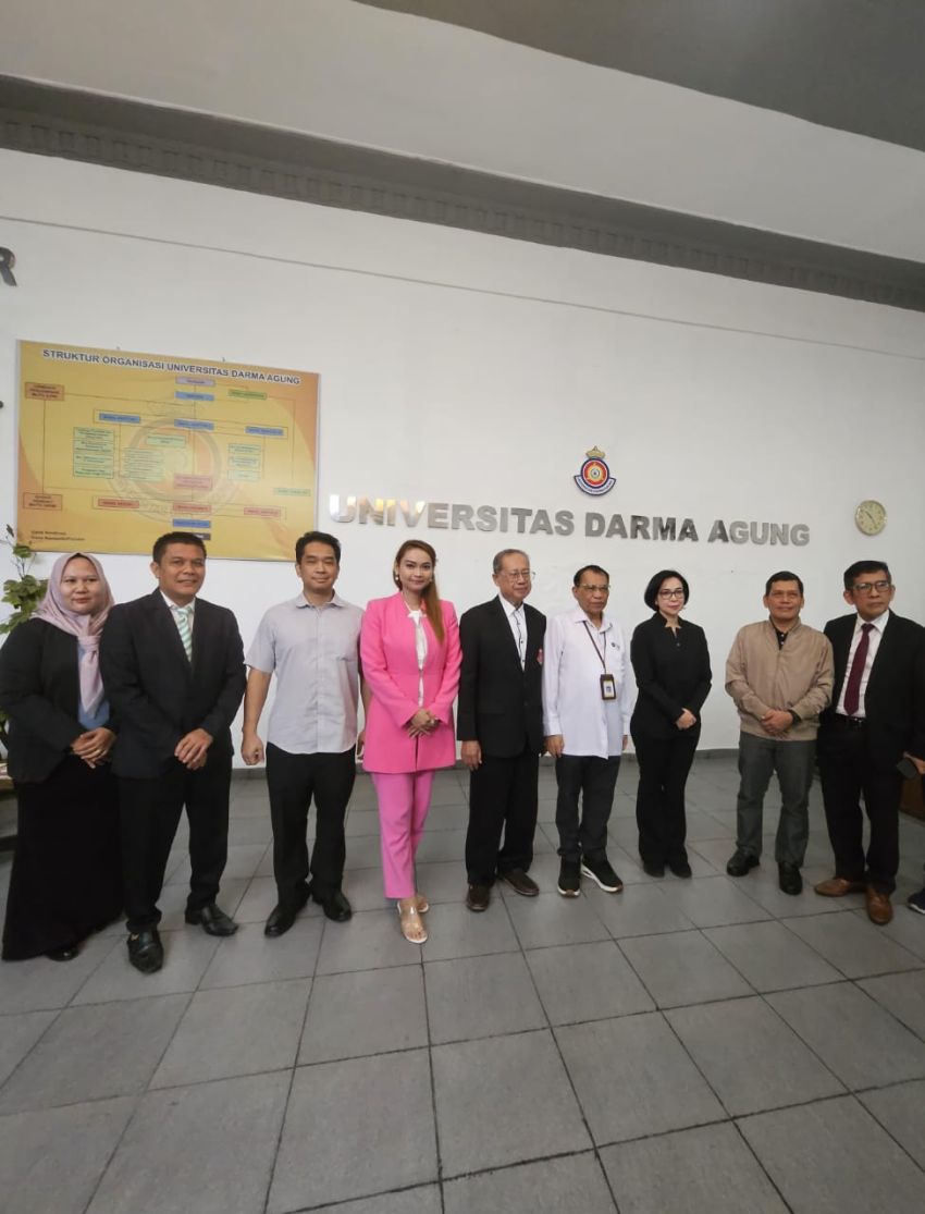 Hana Nelsri Kaban Apresiasi Inspektorat Berkunjung ke Yayasan Perguruan Darma Agung, Ini Penjelasannya Ketua Yayasan