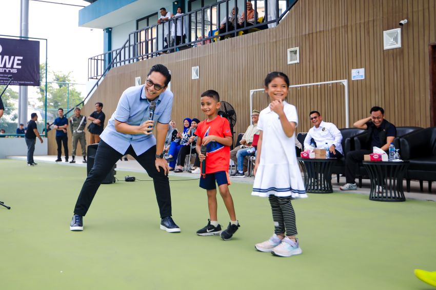 Rico Waas Buka Kejuaraan Tenis Lapangan Kelompok Umur, Upaya Pembinaan Atlet Muda Sejak Dini