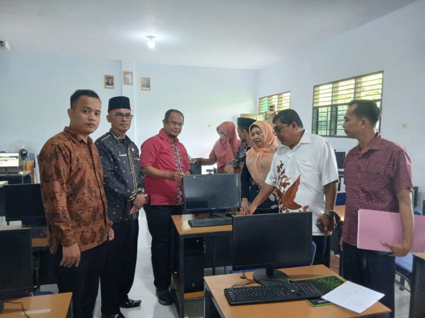 Kemenag Deli Serdang Lakukan Monev BMN di MAN 2 Deliserdang