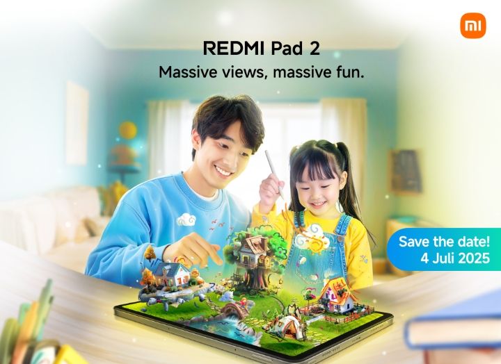 Redmi Pad 2 Siap Hadir di Indonesia mulai 4 Juli