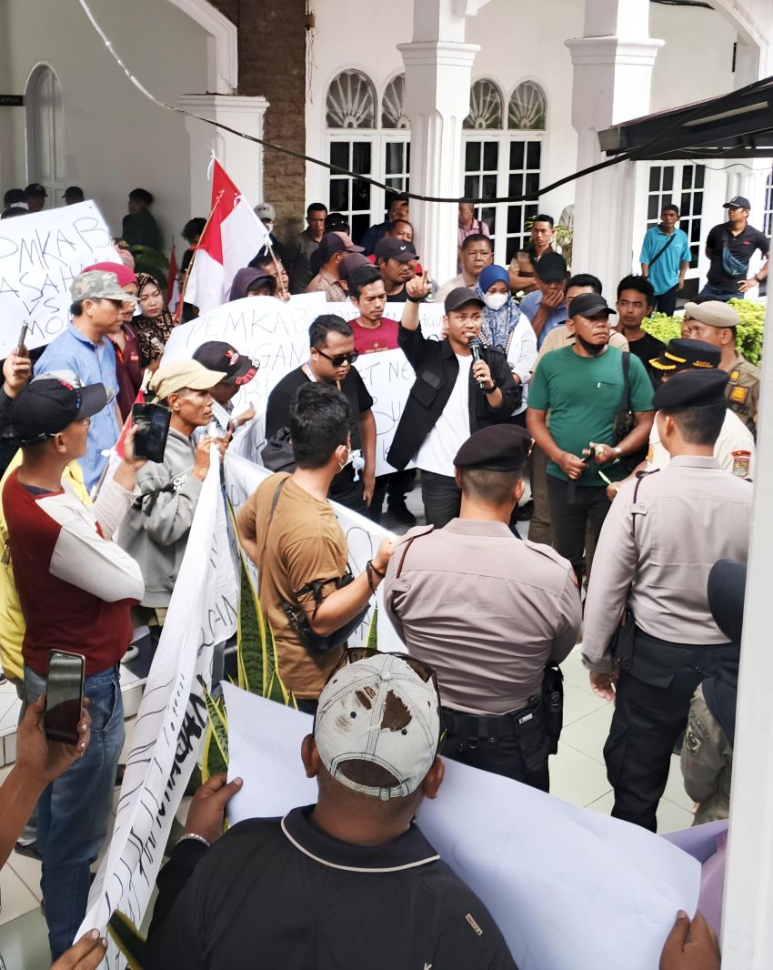 GEMPITA Gelar Aksi Terkait Sengketa HGU PT BSP di Klaim Milik Pribadi H.Monang