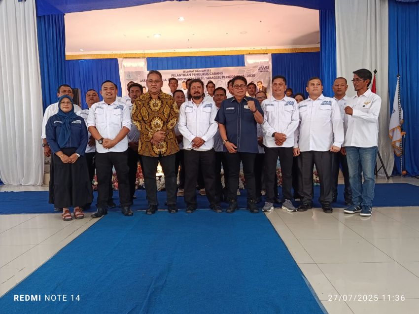 Ketua JMSI Sumut Lantik Pengurus JMSI Tabagsel, Ucok Rizal Nahkodai