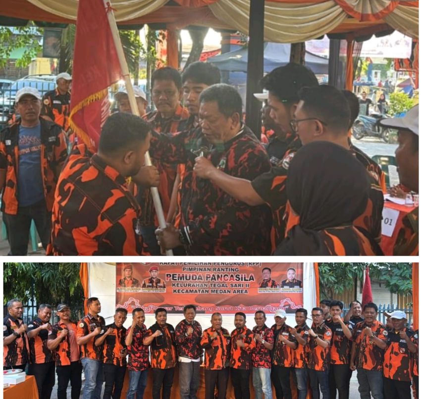 Abdul Hamid Kembali Pimpin Ranting PP Tegal Sari II, Kec Medan Area