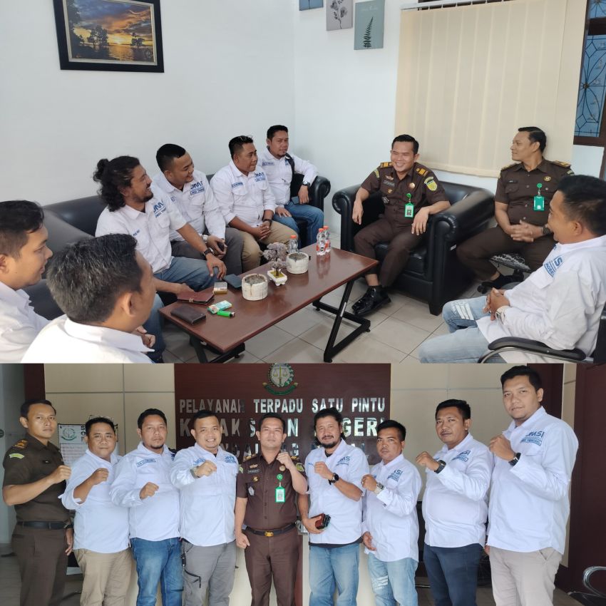 Sinergitas Kemitraan, JMSI Tabagsel dan Kejari Madina Bahas Pentingnya Transparansi Publik