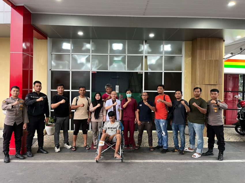 Polsek Medan Tembung Tembak Pelaku Perampok HP Polisi di Pintu Tol Bandar Selamat