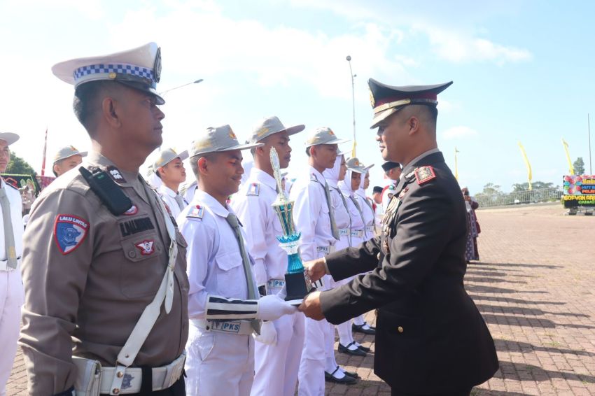 Semangat Bhayangkara! Polres Tapsel Rayakan HUT ke-79 dengan Penghargaan dan Beasiswa